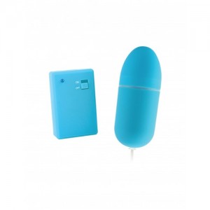 Виброяйцо на дистанционном управлении Neon Luv Touch Remote Control Bullet Blue Виброяйцо на дистанционном управлении Neon Luv Touch Remote Control Bullet Blue (иной угол)