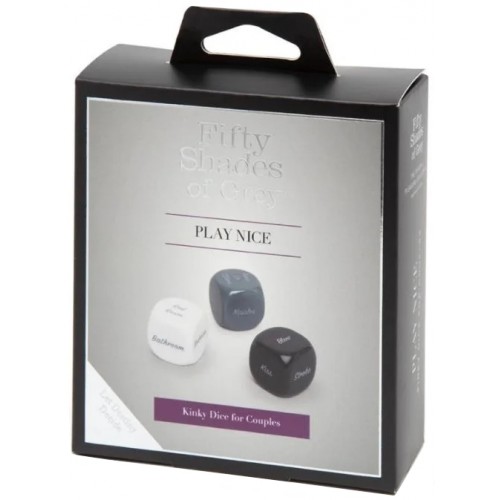 Игральные кубики для пар Fifty Shades of Grey Play Nice