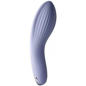 Вибромассажер для пар Rocks Off Niya 2 фиолетовый (иной угол)