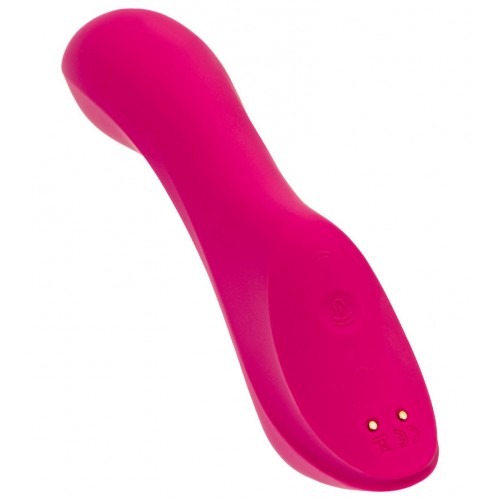 DEMO Вакуумный вибростимулятор для клитора и точки G Satisfyer Curvy Trinity 3 красный