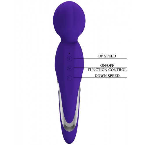 Перезаряжаемый вибромассажер Pretty Love Walter фиолетовый
