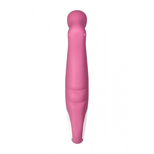 DEMO Розовый вибратор Satisfyer Vibes Petting Hippo для точки G
