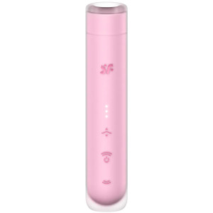 Вакуумно-волновой мини-стимулятор клитора с вибрацией помада Satisfyer First Kiss (иной угол)
