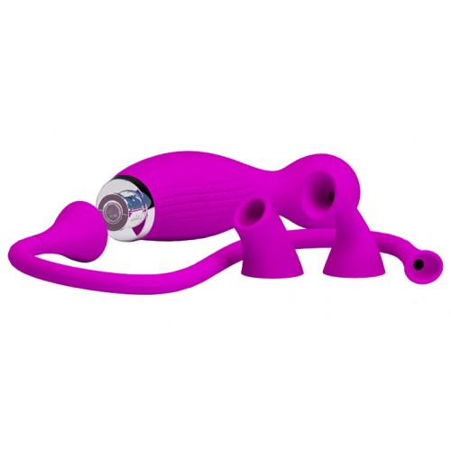 Посасывающий вибростимулятор для клитора Romance 3 в 1