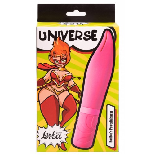 Перезаряжаемый вибростимулятор Universe Bobon’s Powerful Spear Pink