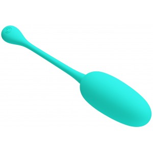 Перезаряжаемое виброяйцо Pretty Love Knucker мятное (иной угол)