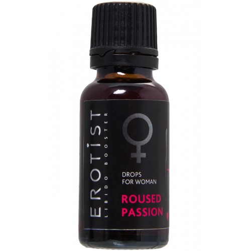Возбуждающие капли Erotist ROUSED PASSION, для женщин, 20мл