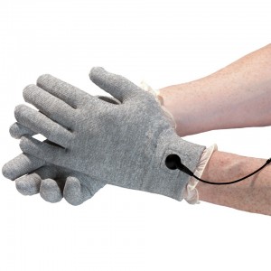 Перчатки для чувственного электромассажа Mystim Magic Gloves (иной угол)