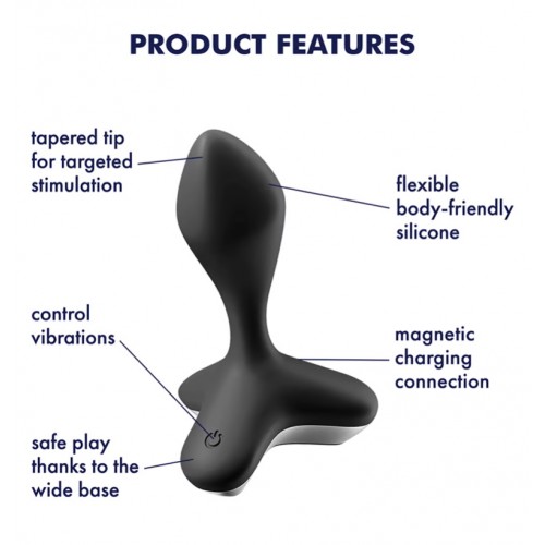 Вибромассажер Satisfyer Game Changer черный