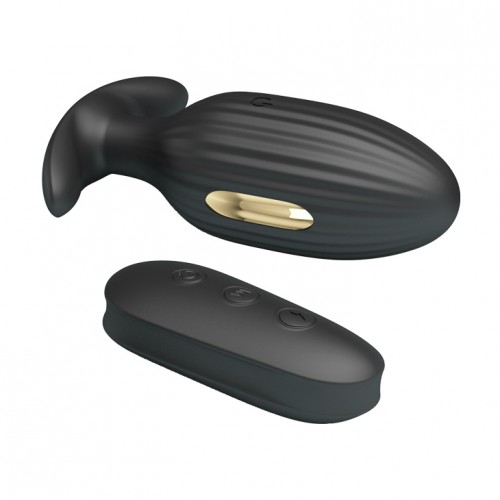 Анальная пробка ДУ с электростимуляцией Royal Pleasure