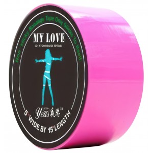 Лента для связывания розовый 15 м