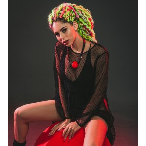 Кляп Party Hard Love Addict (иной угол)