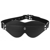 БДСМ маска с клёпками