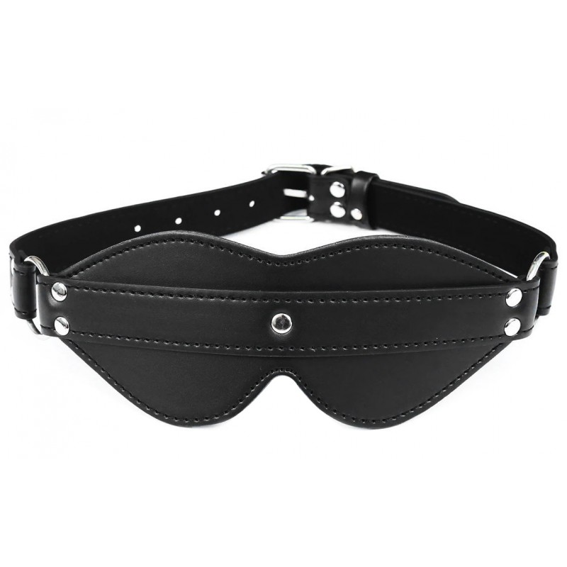 БДСМ маска с клёпками