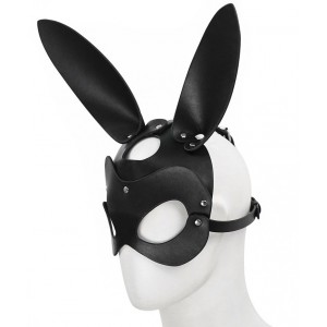 Кожаная маска зайки (иной угол)
