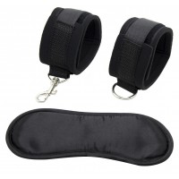 БДСМ набор наручники и нейлоновая маска