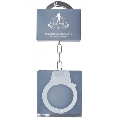 Металлические наручники Ouch Beginners Handcuffs