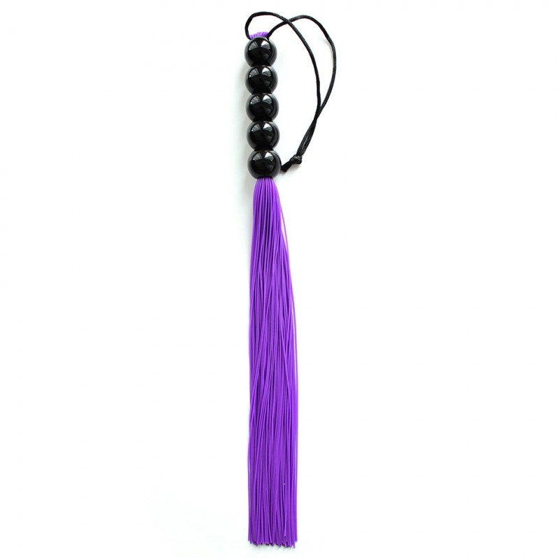Компактная плеть-флоггер фиолетового цвета