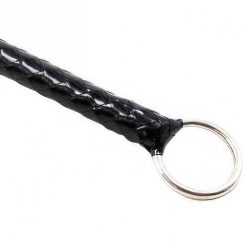 Лакированный плетёный кнут 140 см