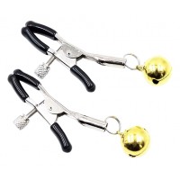Зажимы для сосков с желтым бубенчиком