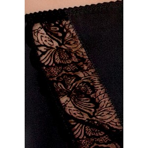 Чувственный чёрный комплект Kalia S/M (иной угол)