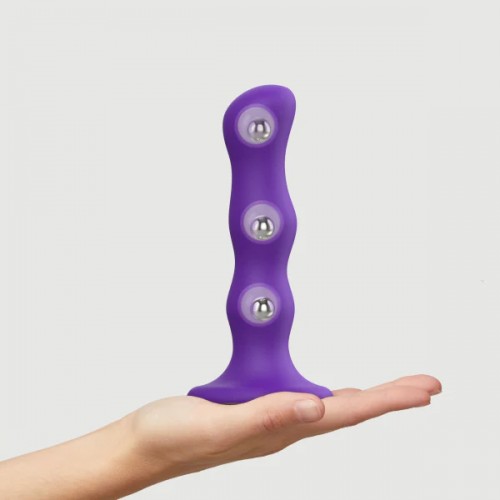 Фаллоимитатор Strap-On-Me Dildo Geisha Ball M фиолетовый 17 см