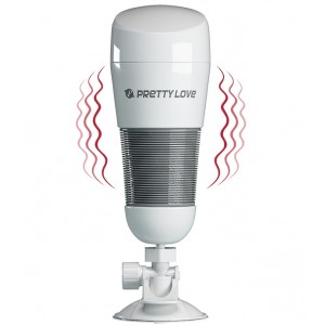 Мастурбатор вагина Pretty Love HEDY с вибрацией	 (иной угол)