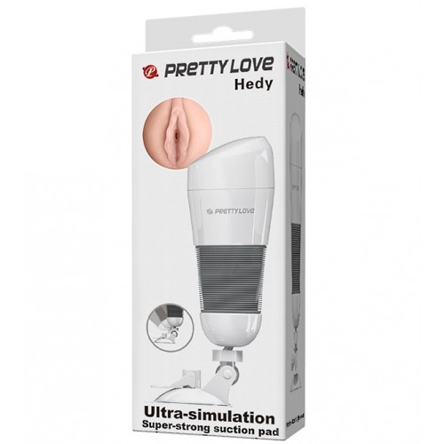 Мастурбатор вагина Pretty Love HEDY с вибрацией	