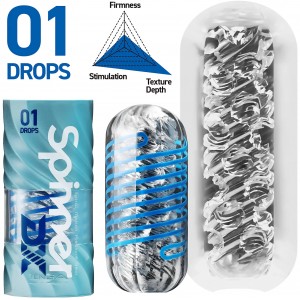 Мастурбатор Tenga Spinner DX Drops (иной угол)