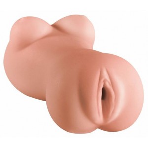 Реалистичный мастурбатор-вагина с грудью Satisfaction Angie (иной угол)