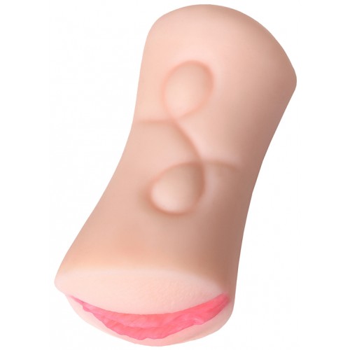 Мастурбатор реалистичный TOYFA Juicy Pussy Rich Fruit, вагина и анус, SoftSkin, телесный