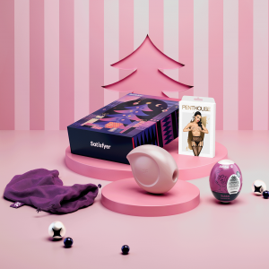 Эротический набор лимитированной коллекции Satisfyer Advent Box Limited Edition (иной угол)