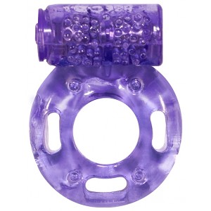 Эрекционное виброкольцо Rings Axle-Pin Purple (иной угол)