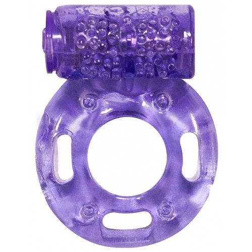 Эрекционное виброкольцо Rings Axle-Pin Purple