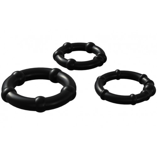 Набор эрекционных колец Babooom Ring Set Black