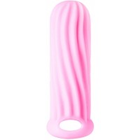 Фаллоудлинитель с кольцом Homme Wide Pink + 1,5 см 