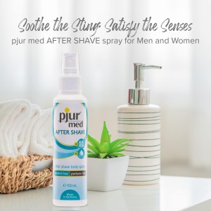 Интимный лосьон-спрей снимающий раздражение после бритья Pjur Med After Shave Spray 100 мл (иной угол)