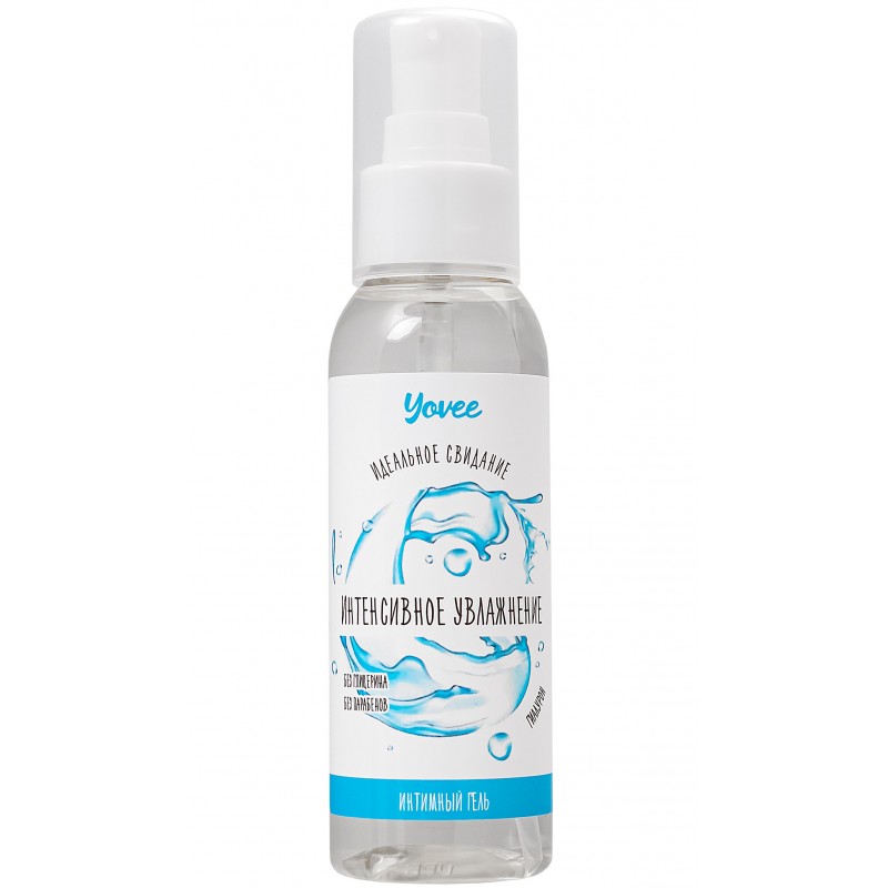 Увлажняющая гель-смазка Yovee «Интенсивное увлажнение» с Д-Пантенолом, гиалуроновая кислота, 100 мл