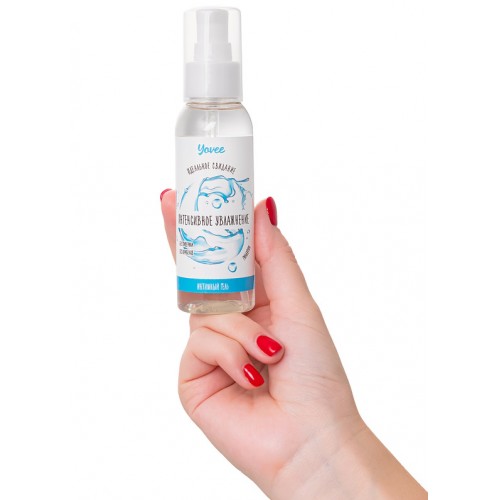 Увлажняющая гель-смазка Yovee «Интенсивное увлажнение» с Д-Пантенолом, гиалуроновая кислота, 100 мл