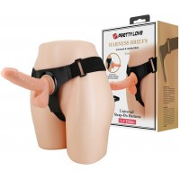 Реалистичный страпон на трусиках Harness Briefs Tom 20 см