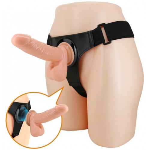 Реалистичный страпон на трусиках Harness Briefs Tom 20 см