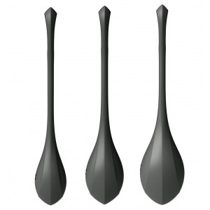 Вагинальные шарики Satisfyer Yoni Power 2 черные (иной угол)