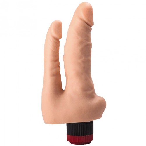 Двойной гелевый вибратор для двойного проникновения