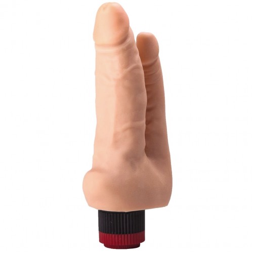 Двойной гелевый вибратор для двойного проникновения