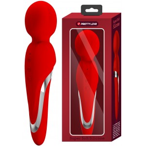 Перезаряжаемый вибромассажер Pretty Love Walter красный