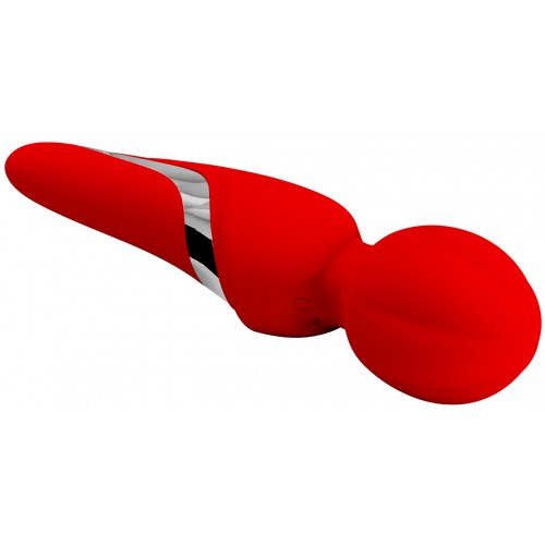 Перезаряжаемый вибромассажер Pretty Love Walter красный