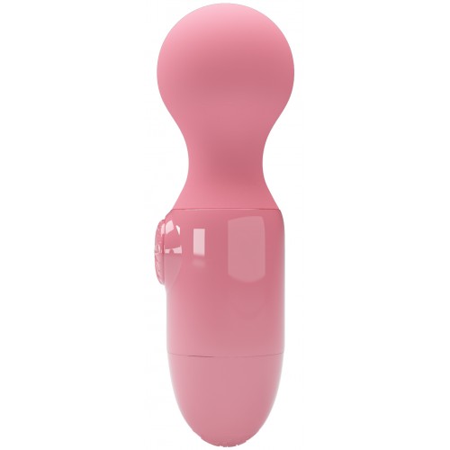 Компактный розовый вибромассажер Pretty Love Mini Stick