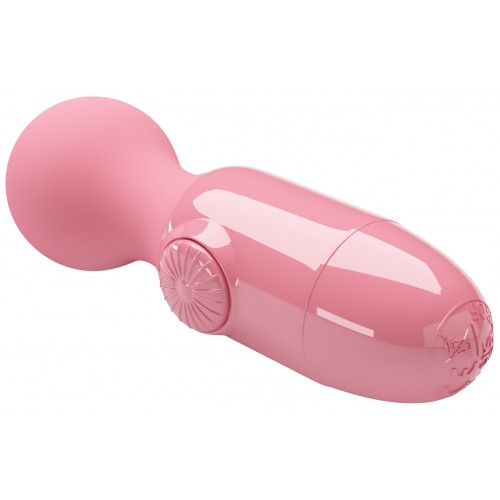 Компактный розовый вибромассажер Pretty Love Mini Stick