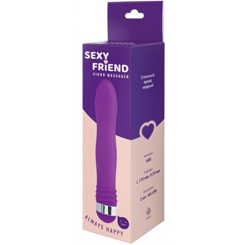 Многофункциональный вибратор Sexy Friend фиолетовый