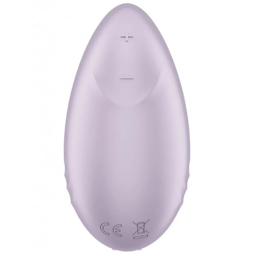 Перезаряжаемый смарт-стимулятор с вибрацией Satisfyer Tropical Tip Lilac